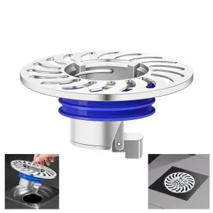 1 PCS Odor Proof Brass Floor Drain Backflow Preventer One Way Valve Filter