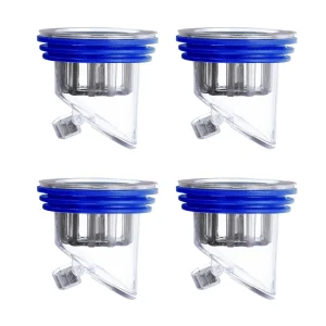 uxcell Odor Proof Floor Drain, Anti-Sewer Backflow One-Way Preventer Blue