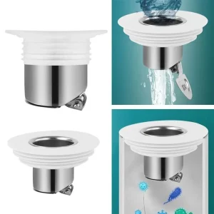 Shower Drainer One Way Valve Anti odor Floor Drain Water Pipe Plug Drain Cover